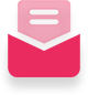 pink email icon