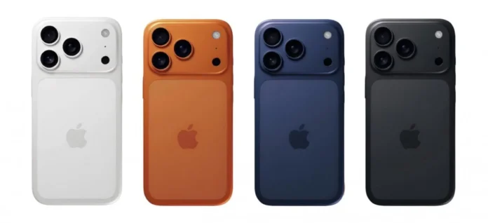 all colors of iphone 17 pro.